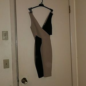 Black & Nude Dress